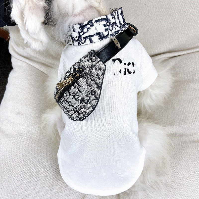 Foreign Trade Dogs Trendy Sweatshirt Pet Polo Shirt Cat Clothes Schanery Bear Teddy Spring and Autumn T-shirt
