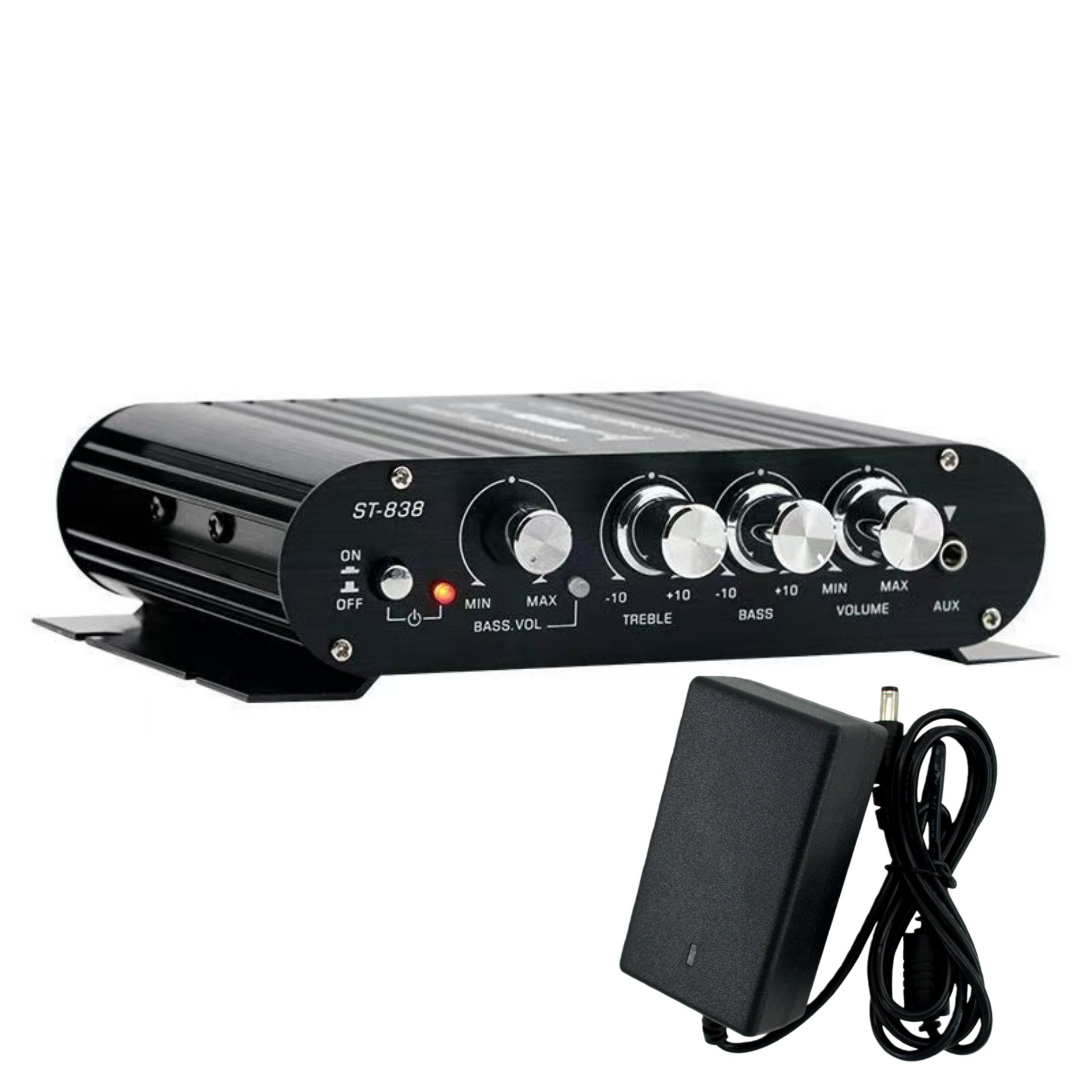 Black stand-alone +3A power supply
