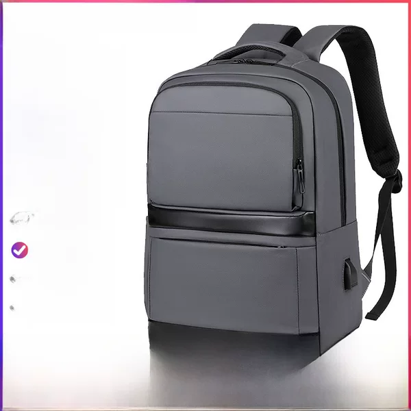 Business Men's Large Capacity Backpack High Sense Fashion Travel Women's Backpack Trendy Bussiness Schoolbag Waterproof Computer Bag