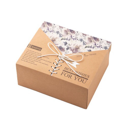 Classical retro gift box, companion gift, travel commemoration, birthday, gift box for relatives and friends, empty box wholesale