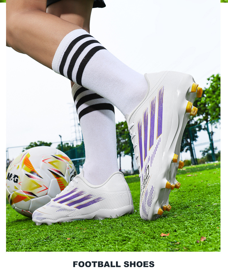 Kids Youth Men’S Football Boots Football Shoes New Children's Soccer Shoes Boys Girls, With Long Short Spikes, Breathable, Wear-Resistant, Lightweig_vogvips.com