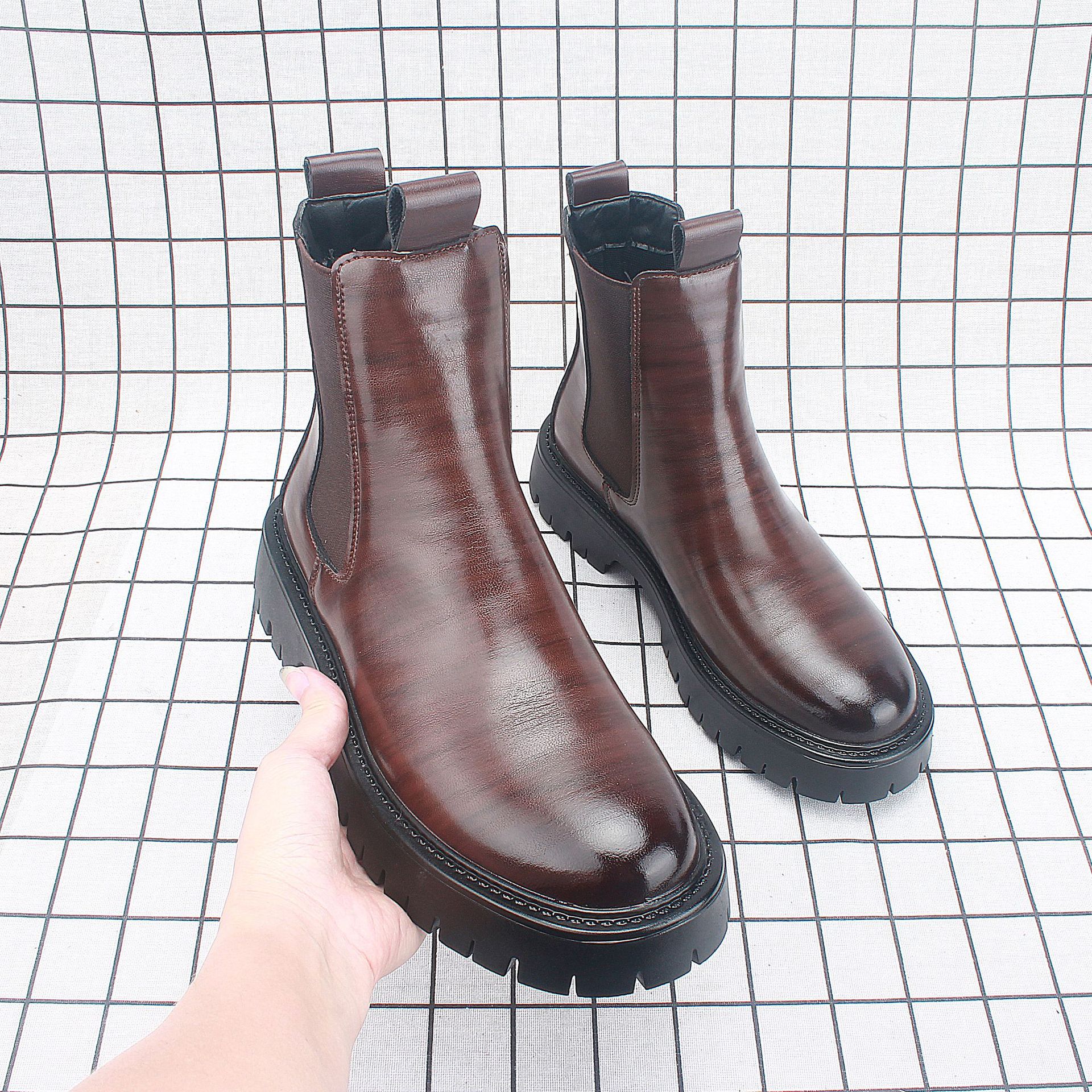 ���� ��װ �ж�������ѥ���¿�߶�һ�ŵ��׽���Ͳ����ѥ1224