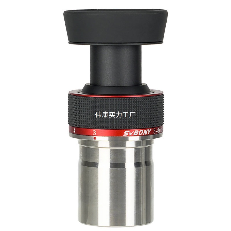 Svbony SV215变倍行星目镜3-8mm ZOOM天文望远镜高倍率齐焦目镜