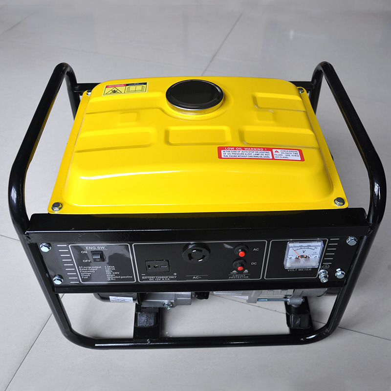 Small generator 110V US standard 220V European standard household outdoor generator set 1KW four-stroke gasoline engine