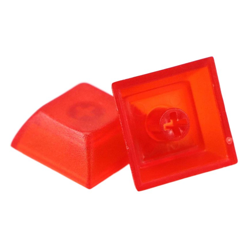 Кастомные механические клавиши DSA 1U без гравировки, низкие шариковые, черный, фиолетовый, розовый, белый, прозрачный, прозрачный красный