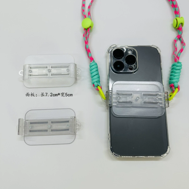 Новый мобильный телефон с диагональным зажимом прозрачный задний зажим прозрачный большой квадратный зажим с волнистым выемкой плоского материала завод прямых продаж