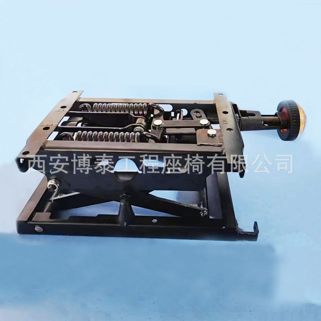 Camión asiento amortiguador mecánico base mango delantero vehículo agrícola camión modificado resorte hidráulico mecánico amortiguador suspensión