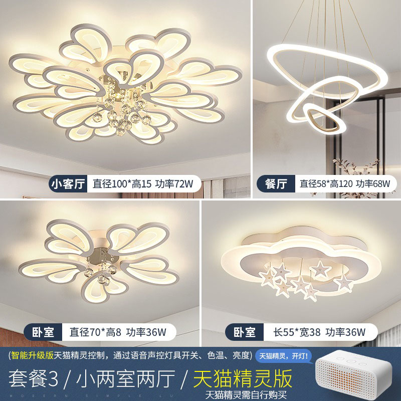 패키지 3 작은 침실 2개와 거실 2개 Tmall Elf