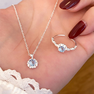 S925���y�{ɫ�ʯ���������bŮ �ļ������|�ٴ�ins�p���i���