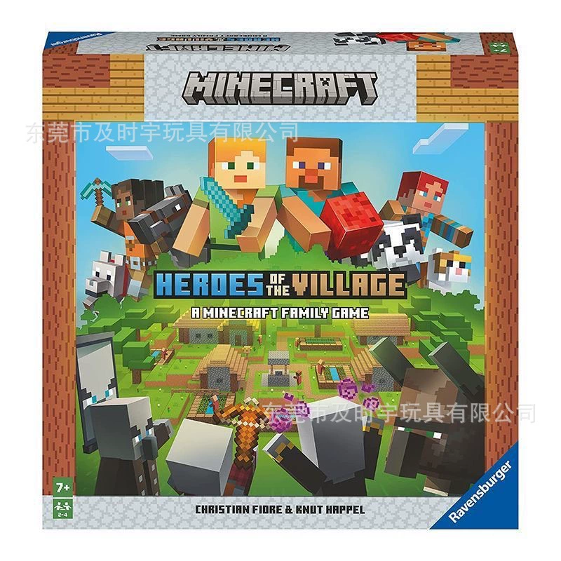 Майнкрафт Майнкрафт Игровые карты Приборная панель настольная игра деревня Герой Кубик Пати Детская головоломка