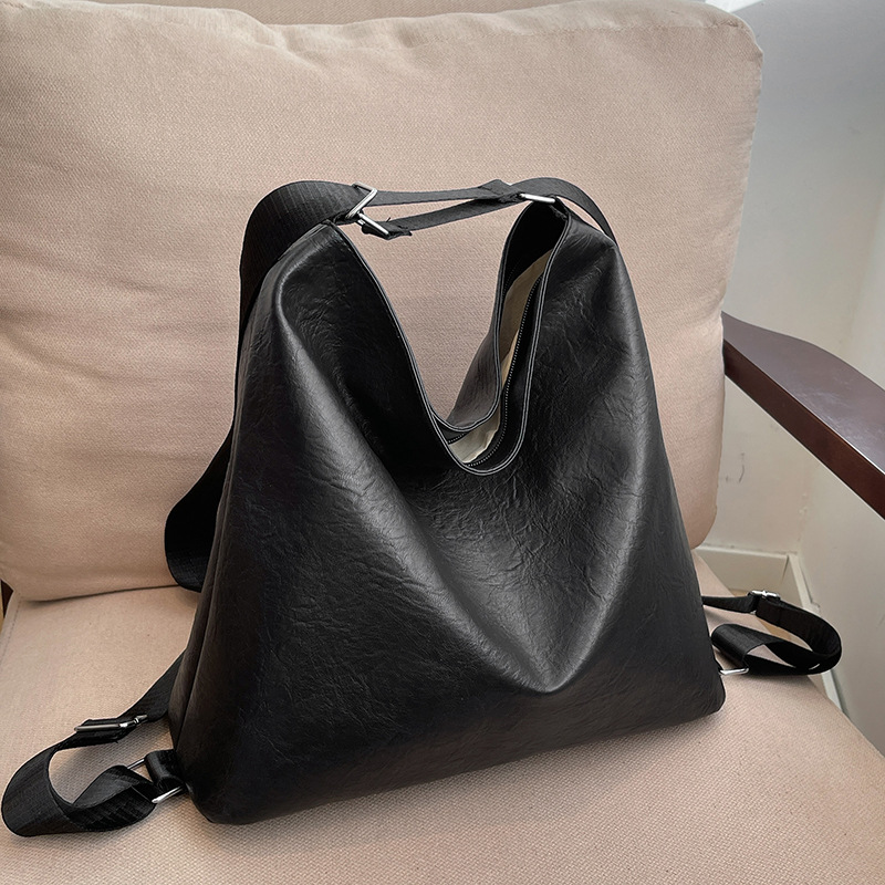 Retro gran capacidad versátil ins coreano de textura de viaje bolso de hombro para mujeres otoño y invierno 2024 nueva bolsa de mano