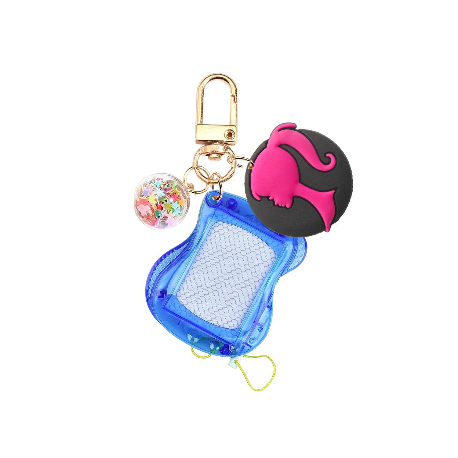 Keychain transfronterizo tablero de escritura magnético Xiyin creativo accesorios de dibujos animados tablero de dibujo tablero de escritura infantil puzzle infantil