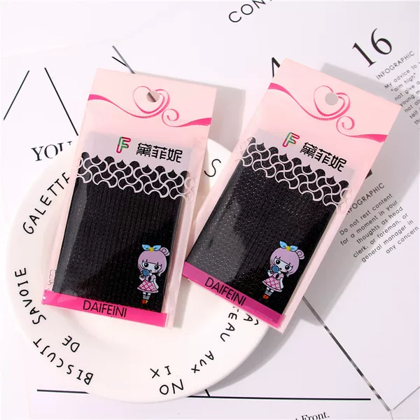 Korean style hair accessories black bangs hair broken hair stickers posting small gifts 2 bags sticky strong magic stickers