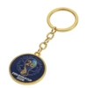 Double-sided dark blue enamel