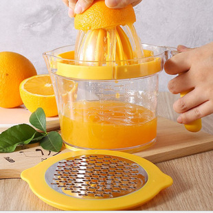 Stainless Steel Portable Fruit Juicer Manual Fruit Juicer Multifunctional Juice Machine Orange Lemon Juicer