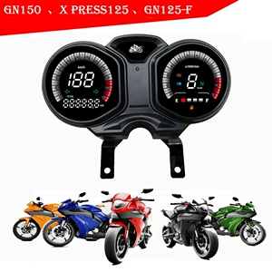 Gn125F Motorcycle Digital Speedometer Gn150 Digital Instrument Lx150-39 Yes 125 Speedometer