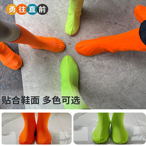 New anti-sand desert shoe covers, tall high-elastic sand socks for sand play, anti-dust outdoor trekking team building activities for children