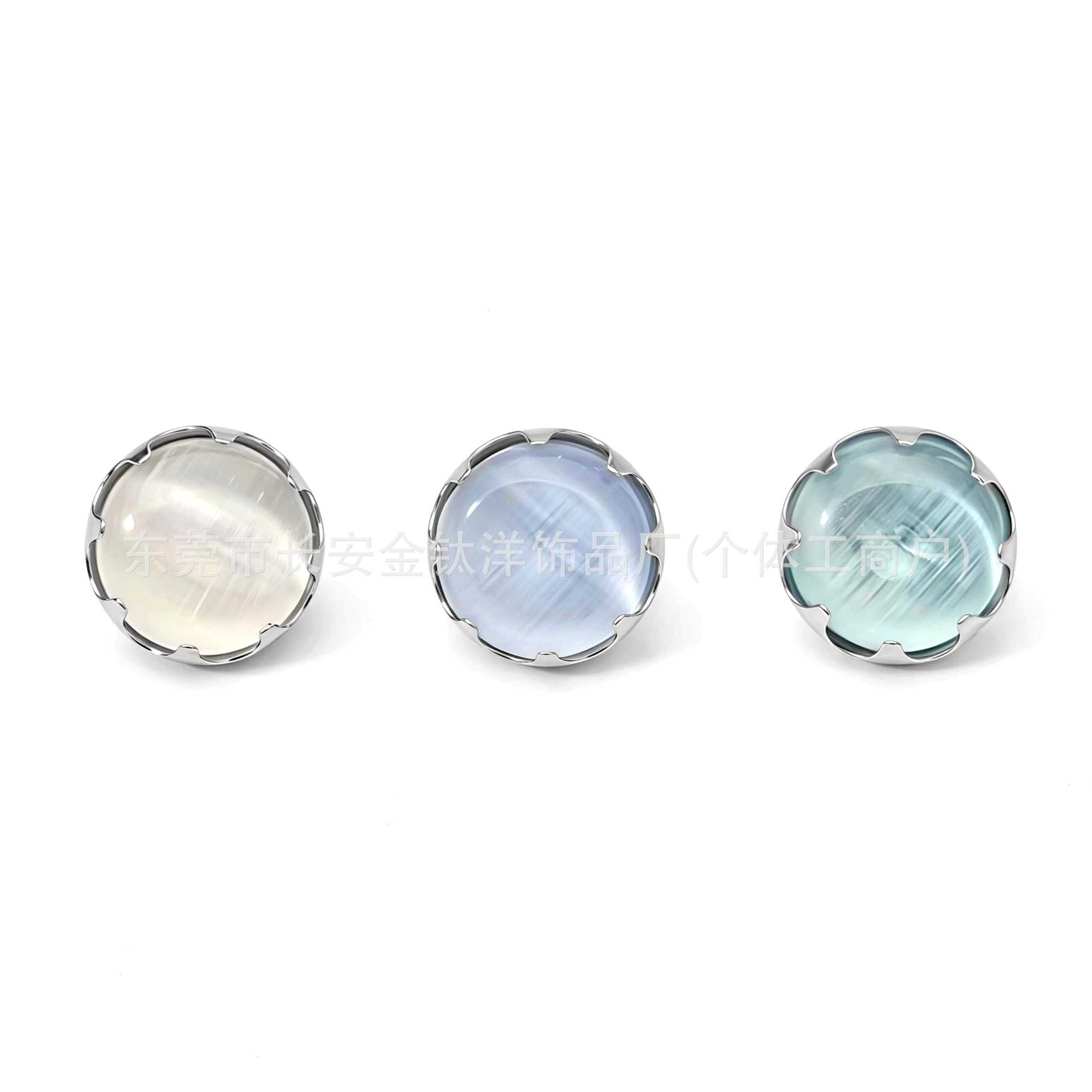 Pointed titanium steel lip stud product view