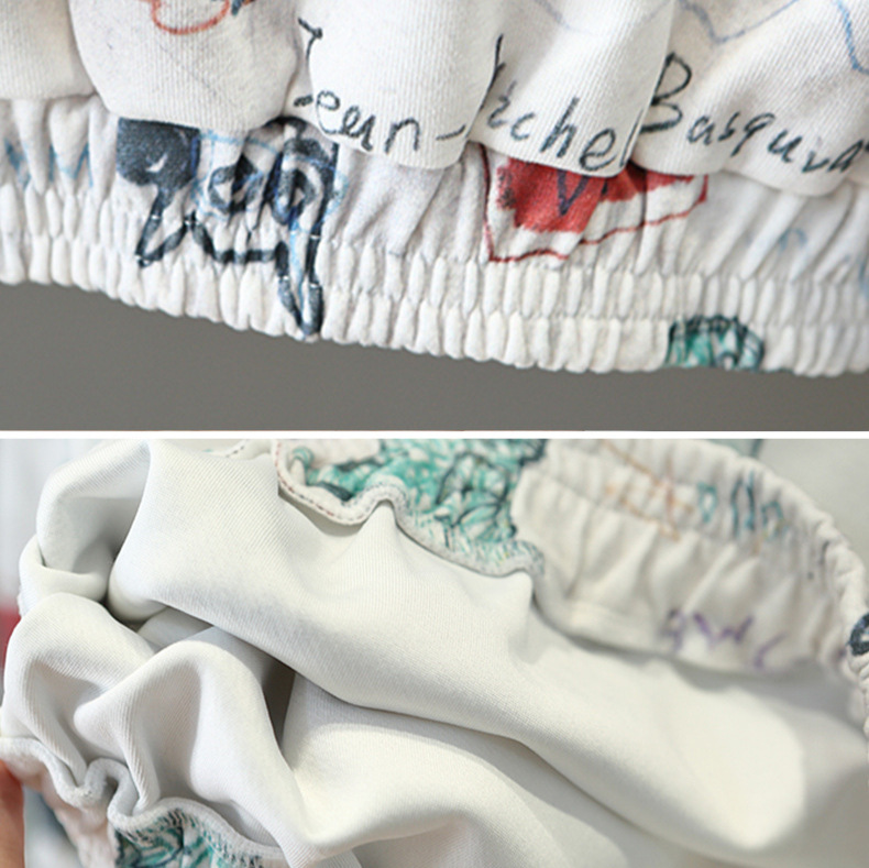 6337 Traje de primavera y otoño para niños 2025 nuevo suéter de primavera y otoño para niños de dos piezas Ropa de primavera y otoño para bebés