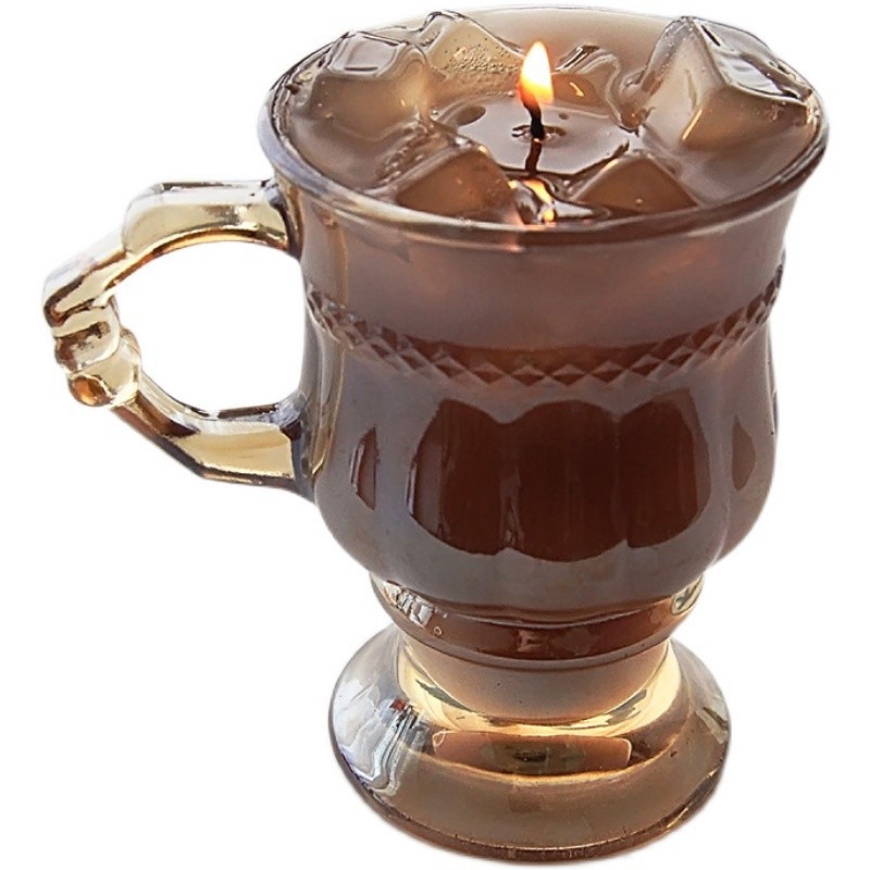 Cold drink, coffee aromatherapy, perfumed creative candle, American style