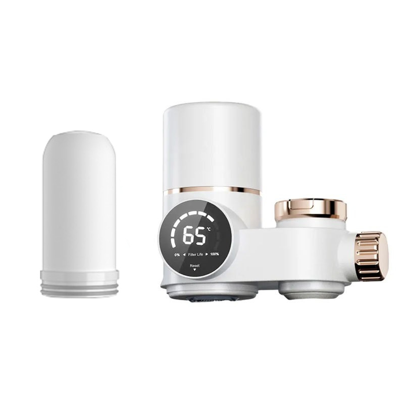 Comercio exterior pantalla digital purificador de agua de grifo cocina doméstica filtro de agua del grifo filtro de agua de ultrafiltración bebida directa