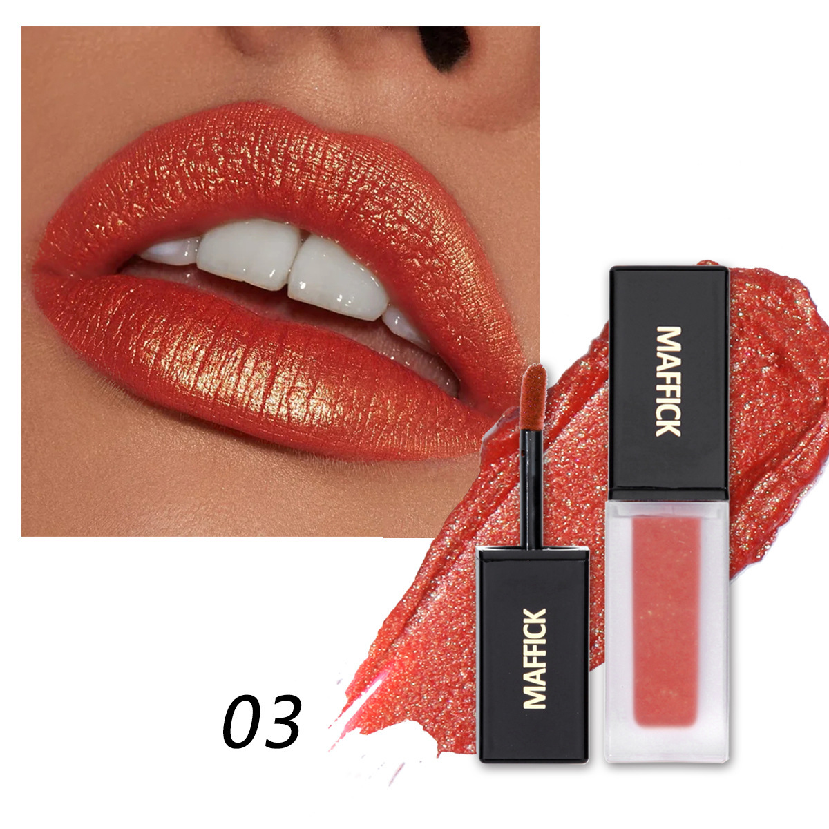 Cross-border bestseller 6-color non-stick cup small square tube lip gloss and non-fading lip gloss undefined