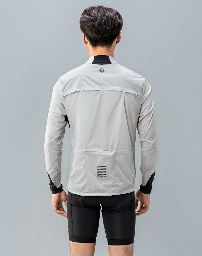 Rock Brothers Reiten Windbreaker Winddicht Top männer Langarm Highway Mountainbike Outdoor Leichte Fahrrad_voghion.com