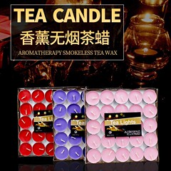 卸売カラフルなバターワックス 6 グラム 50 個アルミシェルキャンドル結婚式誕生日形状加熱茶コーヒー