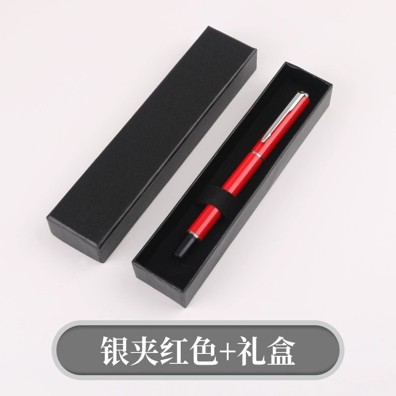 Fabricante mayorista multicolor pluma de firma metálica conjunto de reuniones de negocios oficina hotel regalos conmemorativos logotipo de pluma