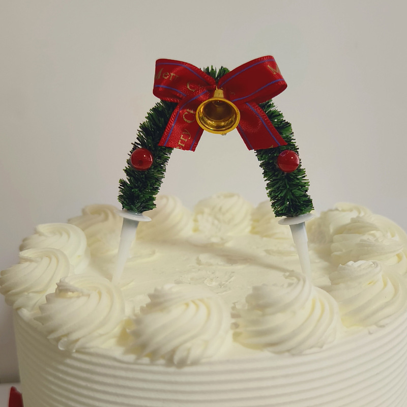メーカー卸売りクリスマスケーキ装飾プラグインケーキ装飾クリスマス装飾クリスマスツリー花輪挿し札|undefined