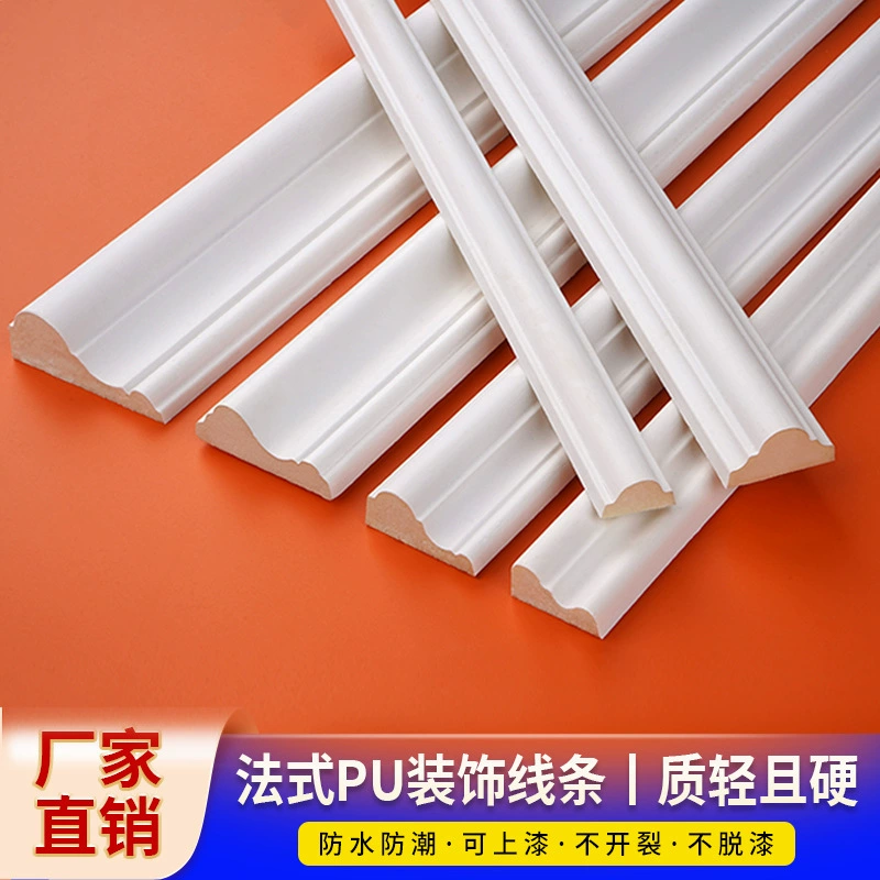 Французский стиль, угловой цветок из искусственной кожи, легкий роскошный фон для телевизора, настенная бордюрная декоративная полоса, потолок в европейском стиле.