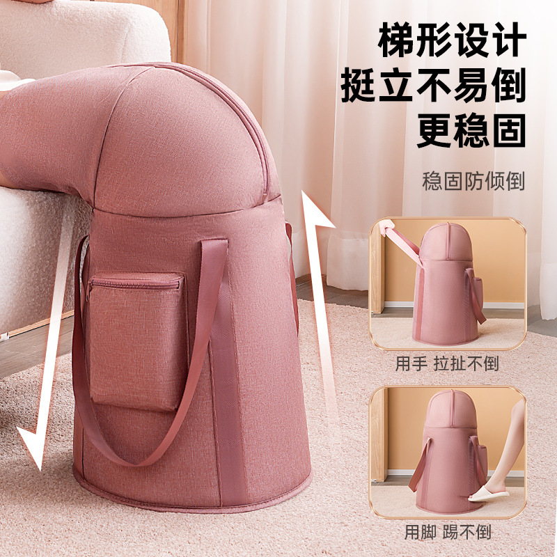 Cubo de baño de pies de baño de pies plegable bolsa de baño de pies de aislamiento térmico de fumigación de elevación portátil baño de pies plegable de viaje baño de pies dios