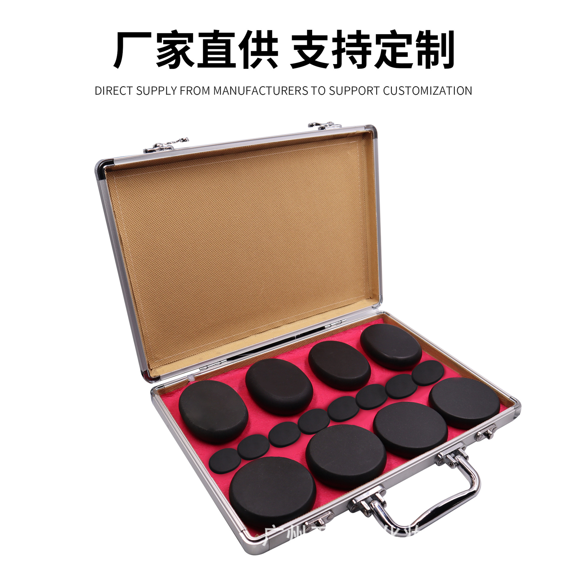 Set de piedras calientes para masaje