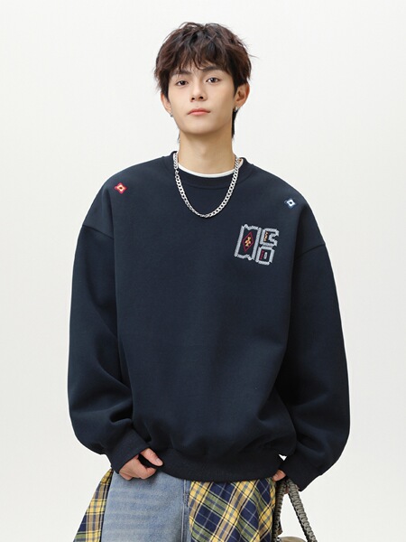 Autumn ethnic sweatshirt