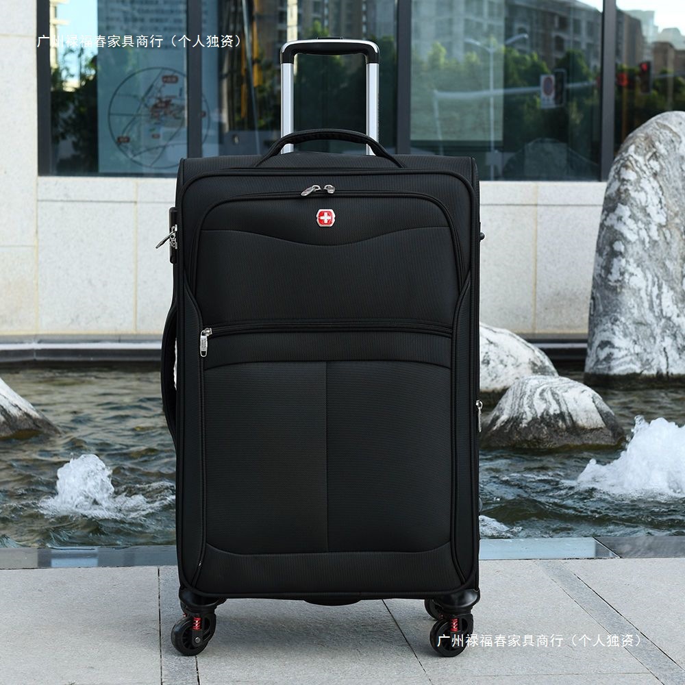 Luggage Oxford Cloth Trolley Case Large Capacity Suitcase Thickened Password Box Suitcase Strong and Durable