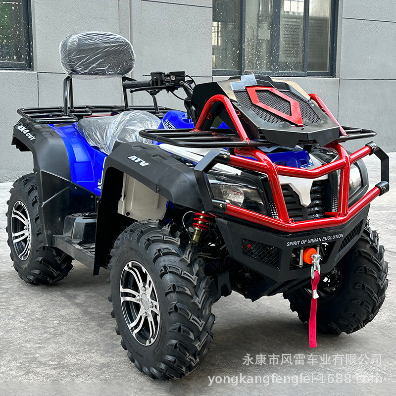 Cuatrimoto Todoterreno 4x4 1000cc 4x4 de Hierro y Cartón con Transmisión por Eje image 3