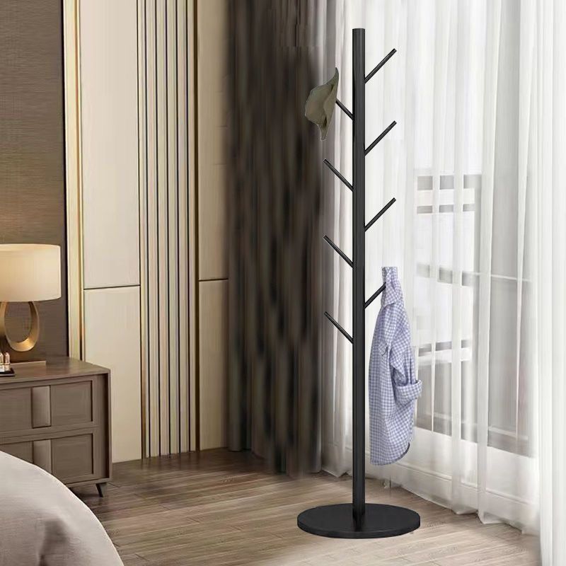 hierro forjado percha de ropa percha de ropa de lujo ligera percha de ropa de dormitorio percha de ropa vertical percha de ropa percha de bolsa percha simple para el hogar