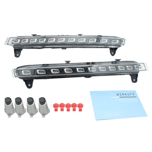 Suitable for Q7 special daytime running light 05-09 DRL daytime running light yellow light steering LED daytime running light