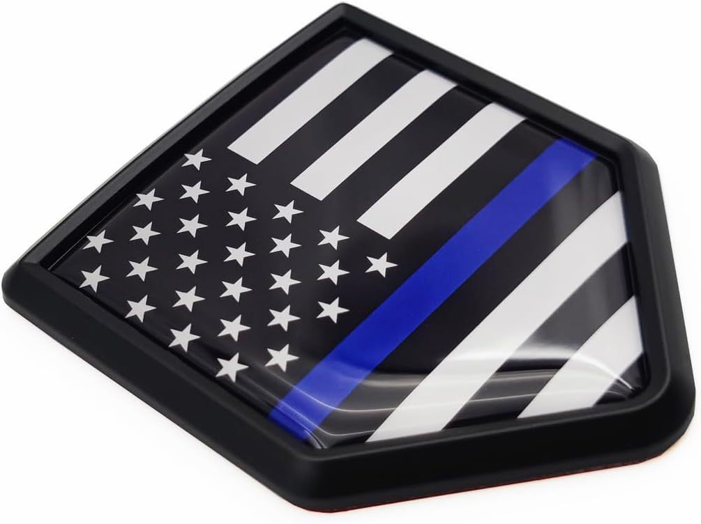 Mini negro bandera de los Estados Unidos insignia 3D escudo pegatinas estereoscópicas bandera auto parachoques pegatinas