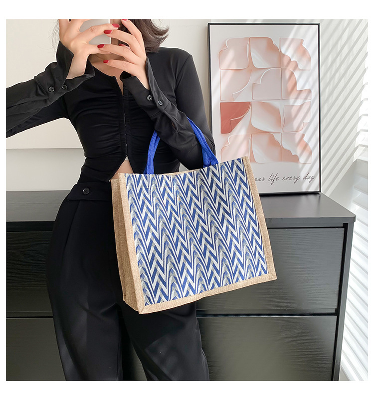 All Seasons Season Women'S Gender Vintage Style, Ethnic Style, Streetwear Style Women's Medium All Seasons Linen Vintage Style Ethnic Style Streetwear Handbag Tote Bag