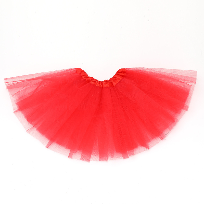 Amazon exclusive skirt European and American mesh skirt children's skirt tutu skirt ballet fluffy skirt factory direct supply