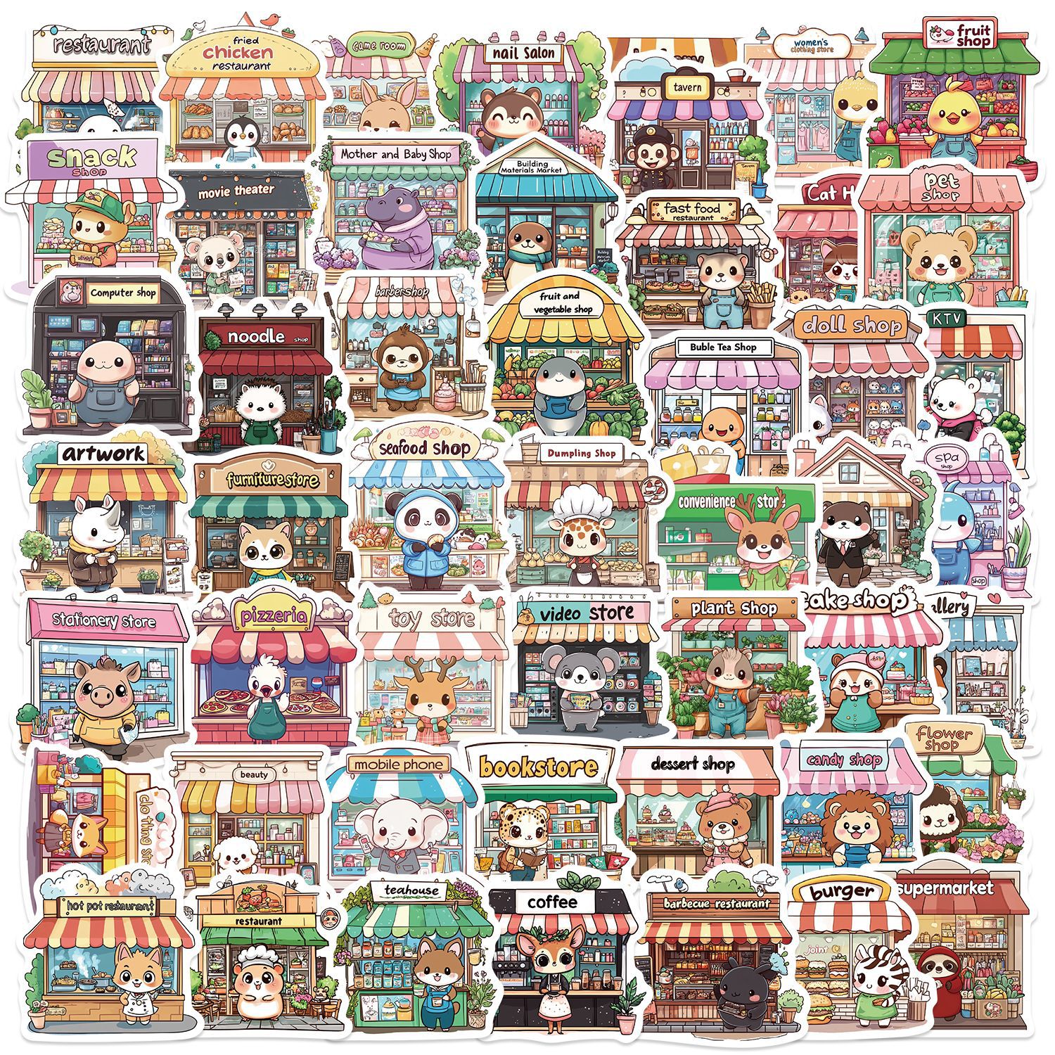 cartoon funny sticker