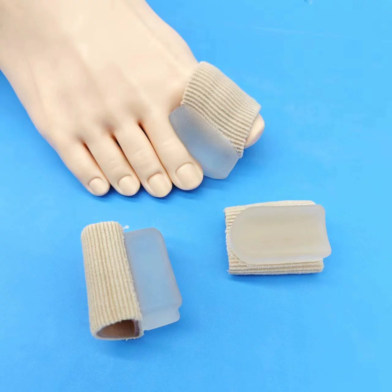 Hallux Valgus рукав для коррекции из силиконового волокна разделитель пальцев ног рукав для коррекции Кости Большой стопы защитный рукав для большого пальца ноги натоптыши