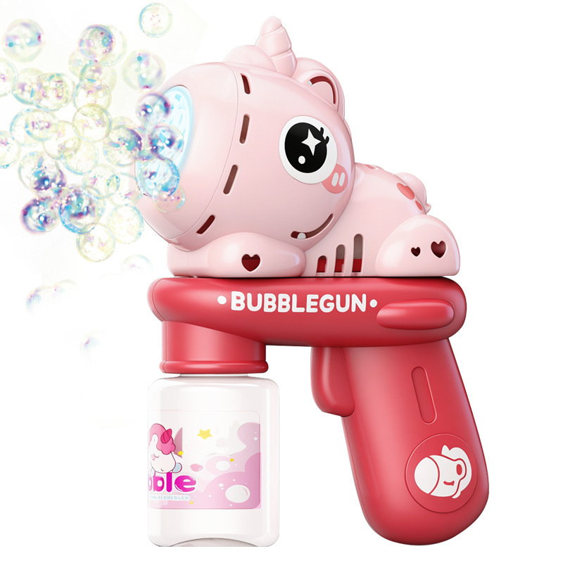 Pistola de Burbujas Automática Infantil de Plástico de Un Solo Botón image 6