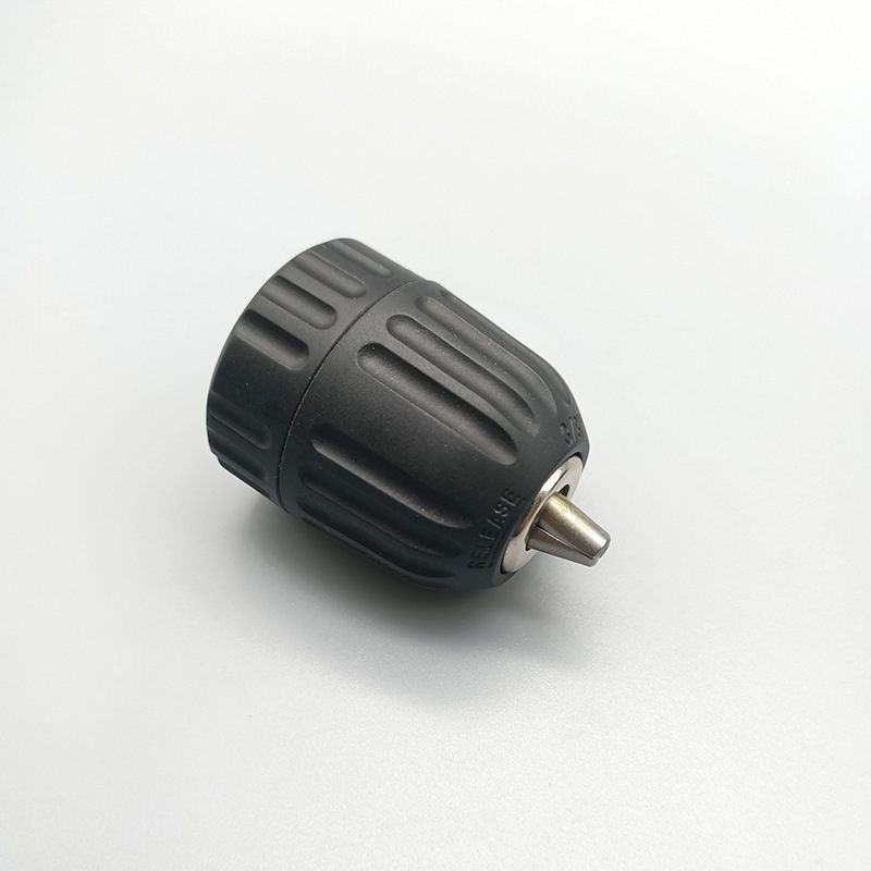 1/2-20unf手紧钻夹头电钻夹头0.8-10 2-13mm塑料自锁夹头孔12.7mm
