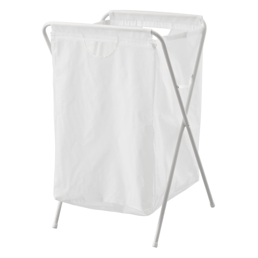 Sencillo hogar diario cesta de la ropa estante de hierro cesta de la ropa de baño plegable cesta de almacenamiento