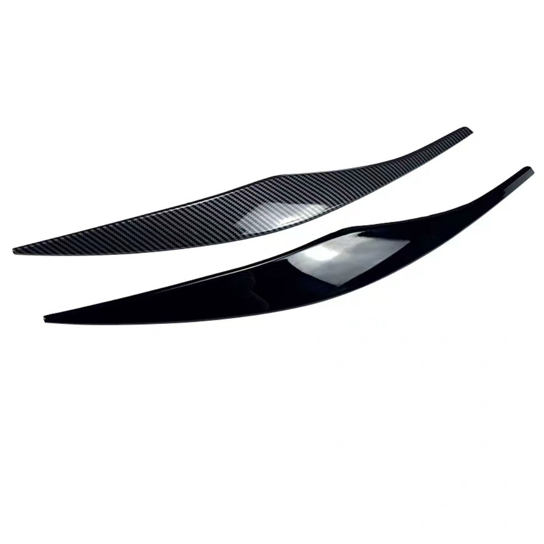 Suitable for 05-12 Bmw 3 Series E90/E91 Four-Door Modified Headlight Eyebrow Exterior Decorative Sticker Made of Abs Material