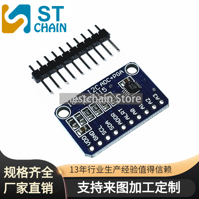 ADS1115 Subminiature 16 position Precise ADC ADC Development board module 4 channels goods in stock