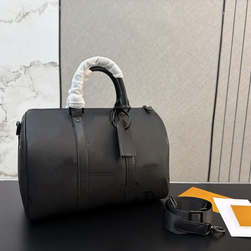 Koujia Embossed Travel Bag, Shoulder Crossbody Handbag, Unisex Airport Bag Koujia Embossed Travel Bag, Shoulder Crossbody Handbag, Unisex Airport Bag