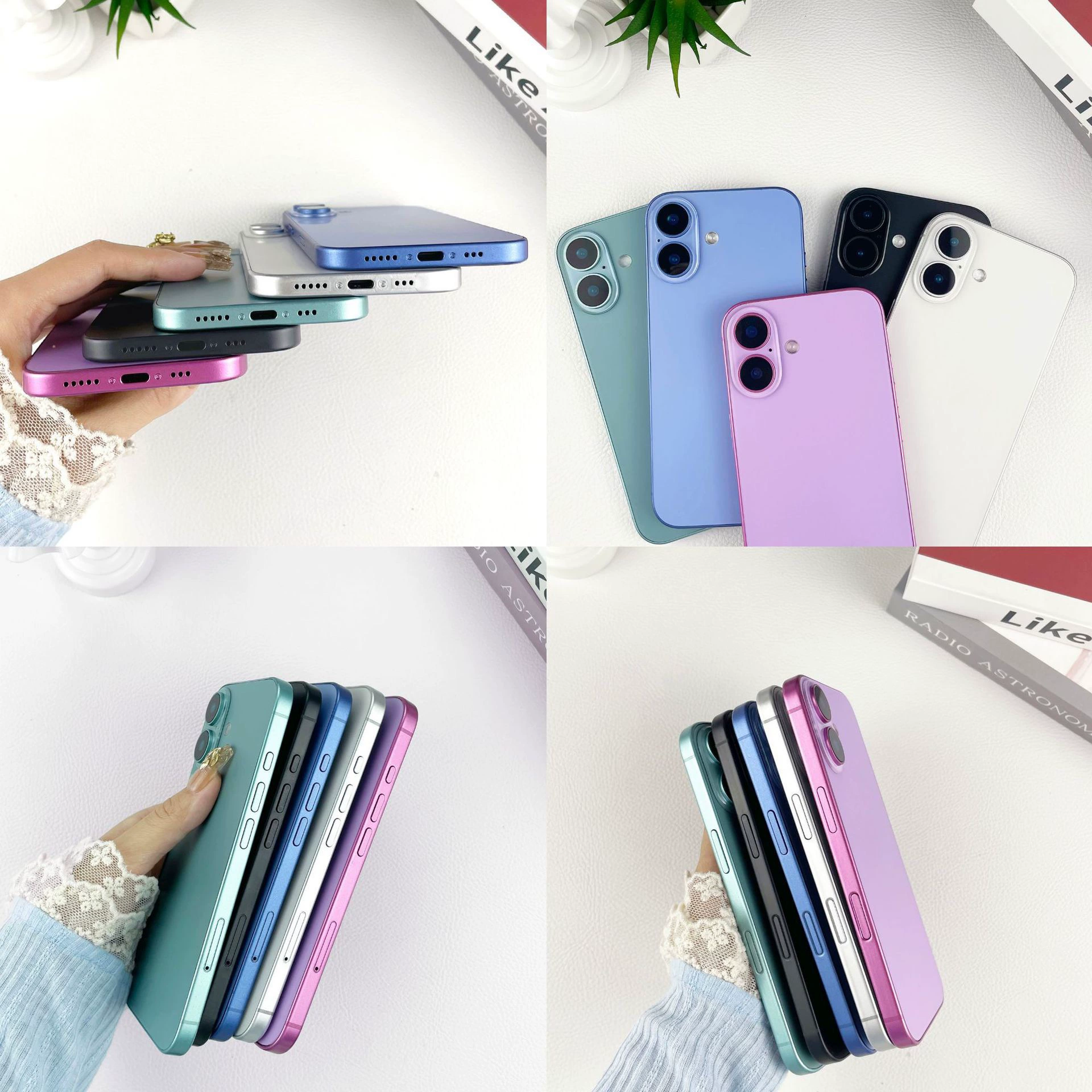 Apple iPhone 16, совместимая реалистичная модель телефона, игрушка-подставка, iPhone 16 Pro, 16 Pro Max